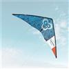 Skymonkey Fastrider Aquilone acrobatico per ragazzi e adulti, 2 linee, apertura alare: 127 cm - Galaxyblue