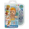 Cicciobello - Amicicci Tenero Bebè Cicciotim con Pannolino Colorato, Mini Personaggio con Accessori, per bambine a partire dai 3 anni, CC002C00, Giochi Preziosi