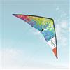 Skymonkey Fastrider Aquilone acrobatico per ragazzi e adulti, 2 linee, apertura alare: 127 cm - Rainbow