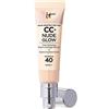 IT Cosmetics CC+ Nude Glow Color correcting medium coverage skin tint spf40 Medium Tan