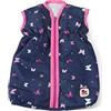Bayer Chic 2000-Sacco a Pelo Fino a 55 cm, Accessorio per Bambole, Colore Butterfly, Navy-Rosa, 792-33