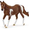 SCHLEICH HORSE CLUB | Giumenta Paint Horse 14901 | Cavallo dettagliato | Regalo per bambine e bambini | Figura decorativa e da collezione | Giocattolo cavalli 5 anni | 4 x 15 x 11 cm