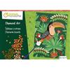 My Mandarine KC149C - Scatola creativa per bambini - 4 fogli di decorazioni + 700 diamants lumineux - a partire dai 6 anni - DIAMOND ART