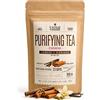 CAMINO DE CABRAS DETOX TEA | Tisana Liquirizia e Cannella Arricchito con Arancia, Ibisco, Vaniglia, Cardamomo | Infuso Senza Caffeina | Tisana Rilassante & Digestiva - Tisane Natalizie - Ingredienti Naturali 100g