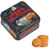 ANTICO CAFFE' NOVECENTO La Mere Poulard® 1888 | Biscotti al Puro Burro Salato | Lattina Biscotti Francesi al Burro | Frollini al Burro - 1 x 250 Gr | Lattina Regalo Decori Blù con Biscotti