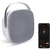KOREX Aimox - Riscaldatore elettrico per ambienti, in ceramica, sottile, funziona con app Alexa e Google 1500 W, colore: Bianco