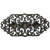 Sungmor Supporto per scaldapiatti per teiera in ghisa resistente per supporto per tealight | Stufa decorativa Tealight Warmer per Villa Yard forma balcone-fiore