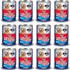 MENDOSA Miglior Cane Bocconcini di Manzo in Scatola, 12 Pezzi da 400 g