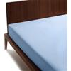 osama home GUZZINI Classic - Lenzuolo con Angoli Una Piazza e Mezza 125x200 Sotto, 100% Cotone Percalle Certificato OekoTex Fresco e Traspirante, Coprimaterasso Una Piazza e Mezza con Angolo Elastico Alto 30 cm