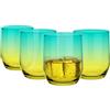 Glasmark KROSNO 1992 Glasmark Bicchiere Basso, Bicchieri da Bere, Bicchiere Highball, Bicchieri da Acqua, Cocktail, Perfetto per la Casa, Ristoranti e Feste, Set di Bicchieri, Forma Classica, Set di 4, 300ml