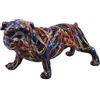 L & P Home & Gifts The Leonardo Collection Ornamenti, Bulldog, Taglia Unica