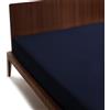 osama home GUZZINI Classic - Lenzuolo con Angoli Una Piazza e Mezza 125x200 Sotto, 100% Cotone Percalle Certificato OekoTex Fresco e Traspirante, Coprimaterasso Una Piazza e Mezza con Angolo Elastico Alto 30 cm