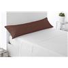 Miracle Home Federa, Morbida e Confortevole, Cotone, 50% Poliestere. Letto 90. Cioccolato