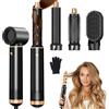 JINYAWA 5 in 1 Spazzola Asciugacapelli, Arricciacapelli Ad Aria, Spazzola Lisciante Per Capelli, Spazzola Elettrica Per Capelli, Spazzola Phon, Spazzola Ad Aria Calda Per Capelli, Styler Capelli
