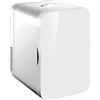 BLUNOA 8L Mini Frigo per Camere da Letto Frigorifero da Tavolo Frigo Trucco Portatile per La Cura della Pelle Riscaldatore per Alimenti E Bevande per Auto/Campeggio/Viaggi Alimentazione AC + DC