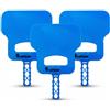 Lantelme Set di 3 scomparti per barbecue efficienti, 20 cm x 30 cm, senza sostanze chimiche, per barbecue e barbecue