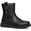 Geox J Eclair Girl I, Stivale Chelsea, Black, 30 EU