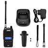 Jopix CB-80 Walkie-Talkie CB 27 MHz Multinorma AM/FM, Radio Portatile 40 Canali, Potenza 4W, Batteria 2600mAh ad Alta Capacità, Funzione VOX e Torcia LED Integrata