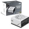 ASUS Prime 750W Gold, Alimentatore Modulare per PC, 750W di Potenza, PCle Gen 5.1, 80 Plus Gold, Standard ATX 3.1, Ventola con Doppio Cuscinetto a Sfera, Bianco, PRIME-750W-GOLD