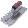 Marshalltown Frattazzo dentato Marshalltown, tacca: U-6x13x6 mm con manico curvo Durasoft, in acciaio, per piastrellisti, dimensioni: 279x114 mm