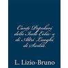 CREATESPACE Canti Popolari delle Isole Eolie e di Altri Luoghi di Sicilia