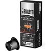Bialetti Compatibili Nespresso, 1 Confezione da 10 Capsule, Intenso, Intensità 11, Compatibili con Macchine Nespresso, 100% Alluminio