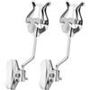 Gosknor 2pz Trombone Clip Musicale, Trombone Supporto per Spartiti Musicali da Marcia Clip in Metallo Accessori per Strumenti per Principianti che si Esercitano Nella Banda Musicale