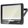 TOPAUBUB Fari Faretto LED da Esterno 200W 1 Pezzi - 20000LM 6500K Luce Fredda Faro Faretti LED Esterno IP67 Impermeabile per Giardino, Patio, Terrazza, Garage