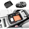 Coleya Vano Portaoggetti per Bracciolo Compatibile con Kia Sportage QL 2016-2021 (AT), Scatola Portaoggetti del Bracciolo, Kia Sportage Organizer per Braccioli con Tappetino Antiscivolo (Nero)