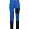 CMP Pantaloni Trekking Uomo in Tessuto Ripstop con Tasche Laterali, 32T2897 (IT, Numero, 54, Regular, Regular, Zaffiro)