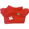 niannyyhouse Dolls Dress Up Maglione lavorato a maglia 20 cm 40 cm vestiti per bambola di peluche (rosso-20 cm)