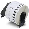 BETCKEY - 1 Rotolo DK-22223 Etichette a Lunghezza Continua Compatibile con Brother, 50mm x 30.48m, 1 Etichette per Stampanti di Etichette Brother QL