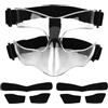 BOXOB Protezione Il naso, Regolabile Maschera Paranaso Maschera Protettiva Paranaso Sportivo Copertura Il Viso Trasparente per Adolescenti Adulti Basket Calcio Accessori Sportivi