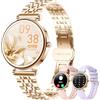 Betatree Smartwatch Donna con Effettua/Risposta Chiamate, 1,27 Orologio Digitale Fitness, 120+ Sportive Contapassi/Cronometro, Sonno/Cardiofrequenzimetro, Impermeabile IP67 Android/iOS Smart Watch