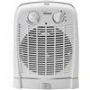 bimar HF195 Stufa elettrica Termoventilatore Elettrico da 2000W a Basso Consumo con Termostato Regolabile e Oscillazione Destra Sinistra, Corpo in Plastica con Maniglia Integrata