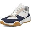 ECCO Retro Sneaker Uomo, Marine, 47 EU