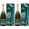 Canard-Duchêne - Champagne Brut The Requisite Collection - Pinot Nero, Pinot Meunier e Chardonnay - Affinamento di 3 anni - Certificato Vegano - 75cl (Astucciato) (Confezione da 2)