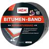 MEM 500482 - Nastro per cemento, 10 m x 150 mm, colore alluminio