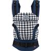 manduca First - Marsupio regolabile e versatile per neonati e bambini (3,5-20 kg) - Marsupio per bambini con trasporto anteriore, laterale e posteriore, PepitaNavy