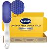 Dr. Scholl's Lima per Piedi in Vetro Nano - Rimuove all'istante la Pelle Secca su Piedi Bagnati o Asciutti, Impermeabile, Antiruggine e Delicata su Calli, Ideale sotto la Doccia con Manico Antiscivolo