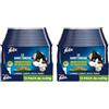 Felix Purina Felix Le Ghiottonerie Cibo Umido per Gatti con Manzo e Carote e con Pollo e Pomodoro, 48 buste da 85g (Confezione da 2)
