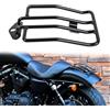 DREAMIZER Portapacchi Posteriori per Moto, Portapacchi Posteriori per Sella Monoposto, Staffa di stoccaggio per Portapacchi Moto Compatibile con Harley Sportster XL 883 48 72 1200, 2004-2015, Nero