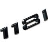 MCK Auto - 118i nero lucido logo stemma posteriore del bagagliaio tuning modifica per Serie 1 F20 F21 F40 E81 E82 E87 E88