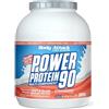Body Attack Power Protein 90, Fragola, 2 kg, 5K proteine in polvere con proteine del siero di latte, L-carnitina e BCAA per la costruzione muscolare e il fitness