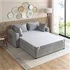 Madison Park Essentials Frisco - Coprimaterasso Impermeabile per Divano Letto, in Microfibra, per Letto Matrimoniale, 152,4 x 182,9 cm, Colore: Bianco