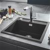 Grohe K700 lavello da cucina, 31651AP0, K700 K700 granito nero [Lavelli da Cucina > per Base Sottolavello a partire da 60 cm]