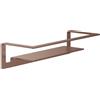 Herzbach Design iX PVD mensola doccia, 21.820000.1.39, Design iX PVD copper steel [Accessori Bagno > Mensole Doccia]