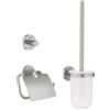 Grohe Start set accessori bagno, 41204DC0, Start supersteel [Accessori Bagno > Set di accessori da bagno]