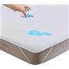 Beedsooth Coprimaterasso Singolo 100x200cm Impermeabile,Premier Lenzuola Cerata Lettino in Spugna di Cotone Top, Anallergico e Traspirante,Copri Materassi con 4 Angoli Elasticizzati