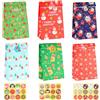CHEPULA Sacchetti Carta Natale, 24 Pezzi Calendario dell'Avvento da Riempire, Piccoli Sacchetti Regalo Natal, Colorati Sacchetti Natalizi per Natale, Caramelle e Feste